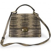 HENRI BENDEL SNAKESKIN PURSEDE
