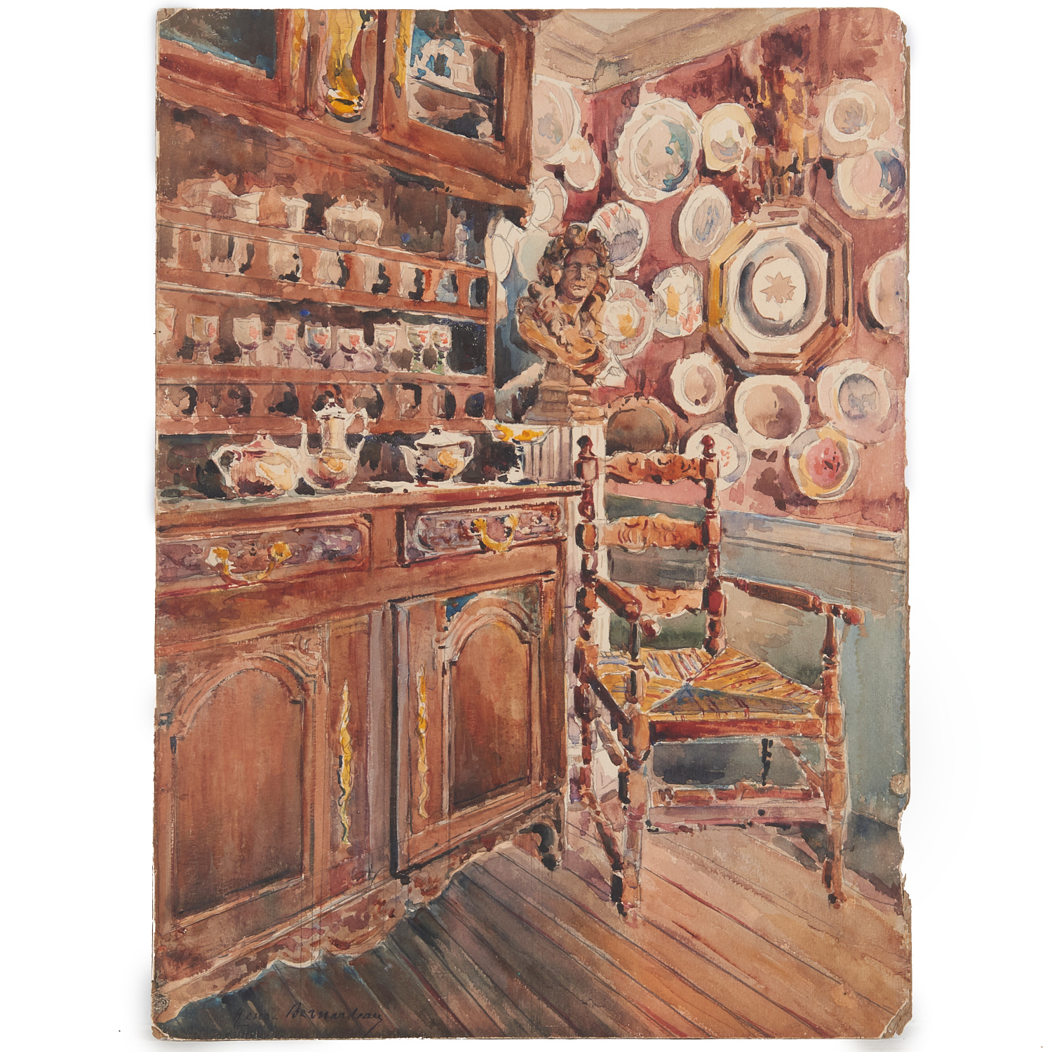 HENRI BERNARDEAU, PAINTING Henri
