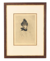 HENRI BOUTET SIGNED ENGRAVING