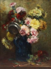 HENRI CAUCHOIS, NATURE MORTE A