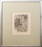 HENRI DE TOULOUSE-LAUTREC ETCH