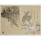 HENRI DE TOULOUSE-LAUTREC, LIT
