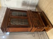 HENRI II CARVED WALNUT BIBLIOT