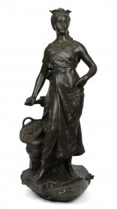 HENRI LOUIS LEVASSEUR BRONZE S