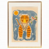 HENRI MAIK "TIGER" COLOR LITHO