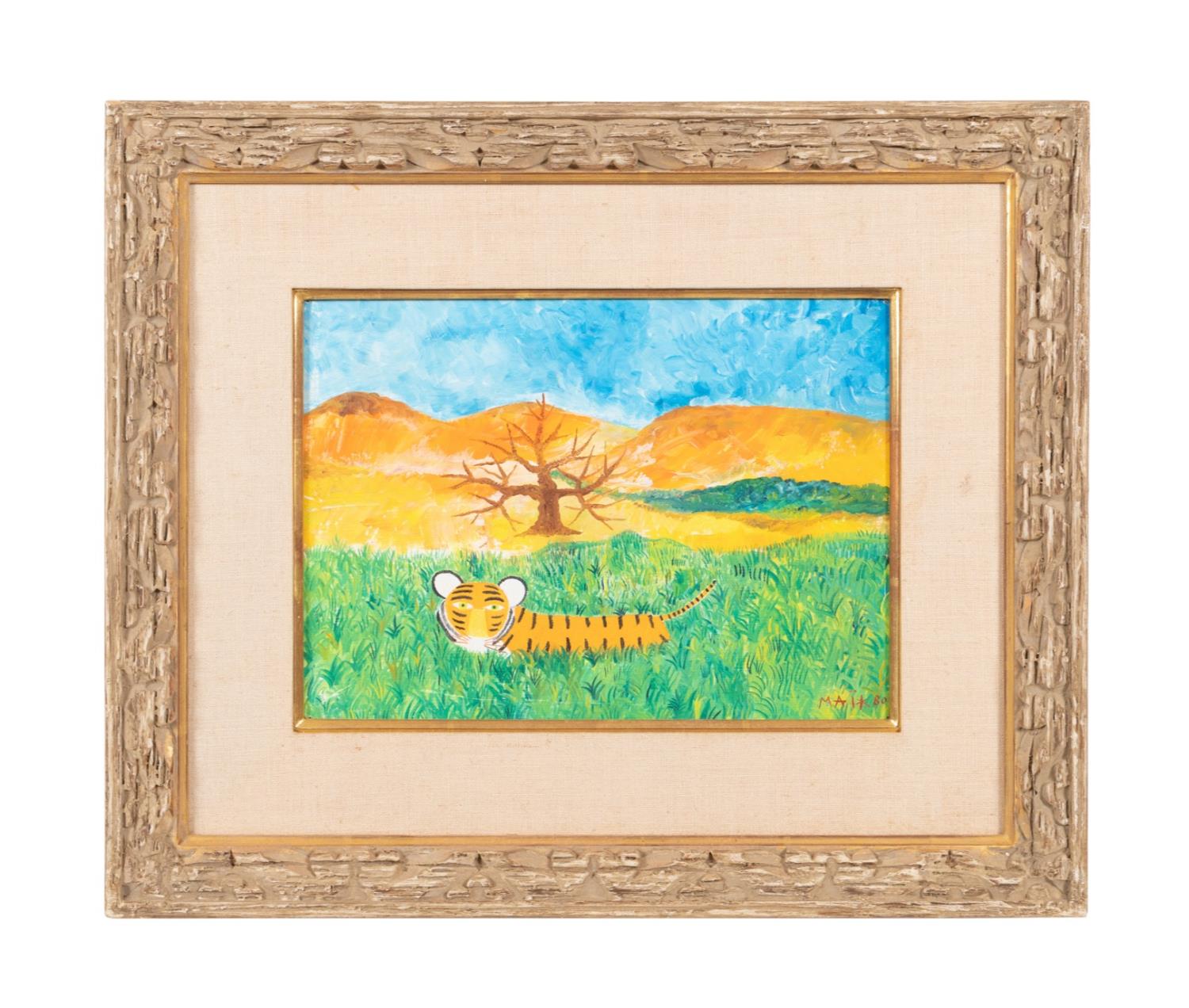 HENRI MAIK, "TIGER IN THE GRASS",