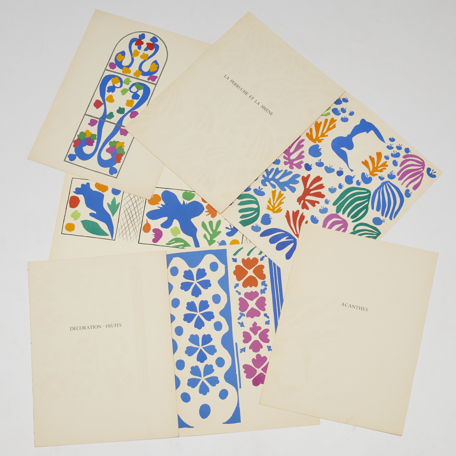 HENRI MATISSE, (14) LITHOGRAPHS,