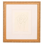 HENRI MATISSE FRAMED ENGRAVING