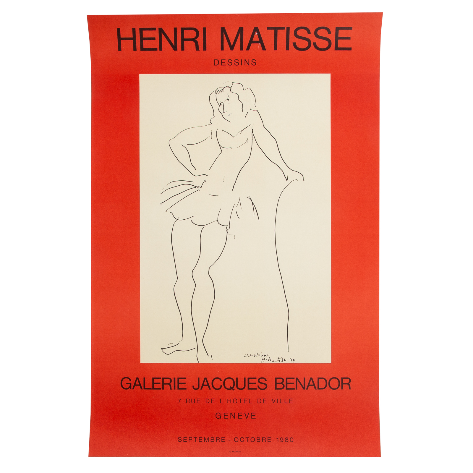 HENRI MATISSE. "HENRI MATISSE