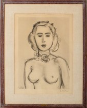 HENRI MATISSE "JEUNE FEMME AUX