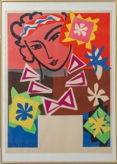 HENRI MATISSE "MADAME POMPADOU