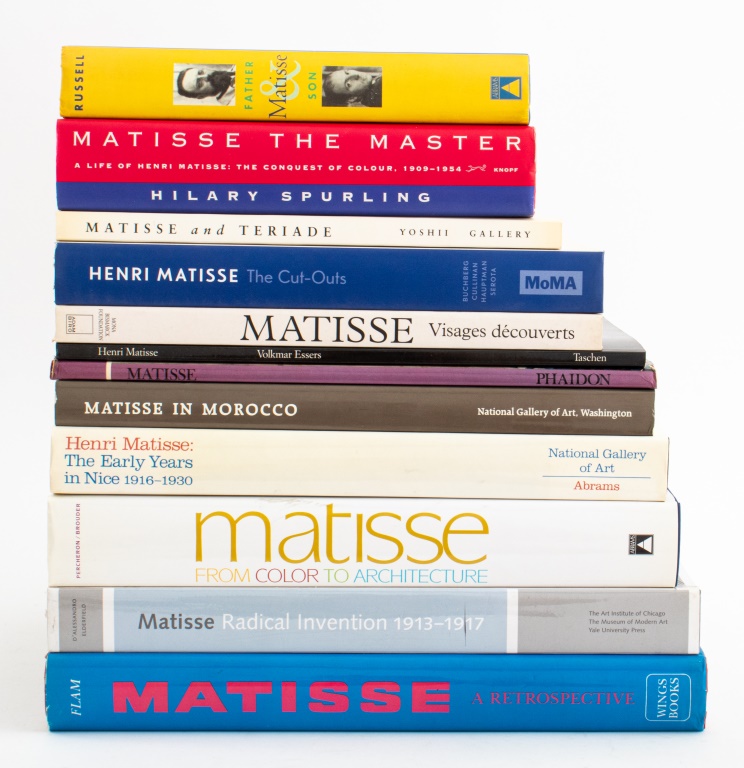 HENRI MATISSE REFERENCE BOOK, 12