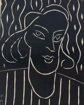 HENRI MATISSE SIGNED LINOCUT T