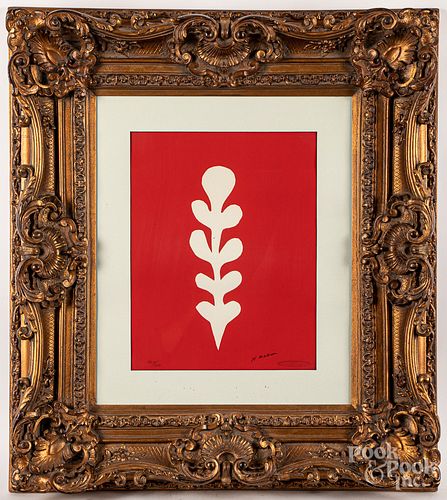 HENRI MATISSE SIGNED SERIGRAPH,