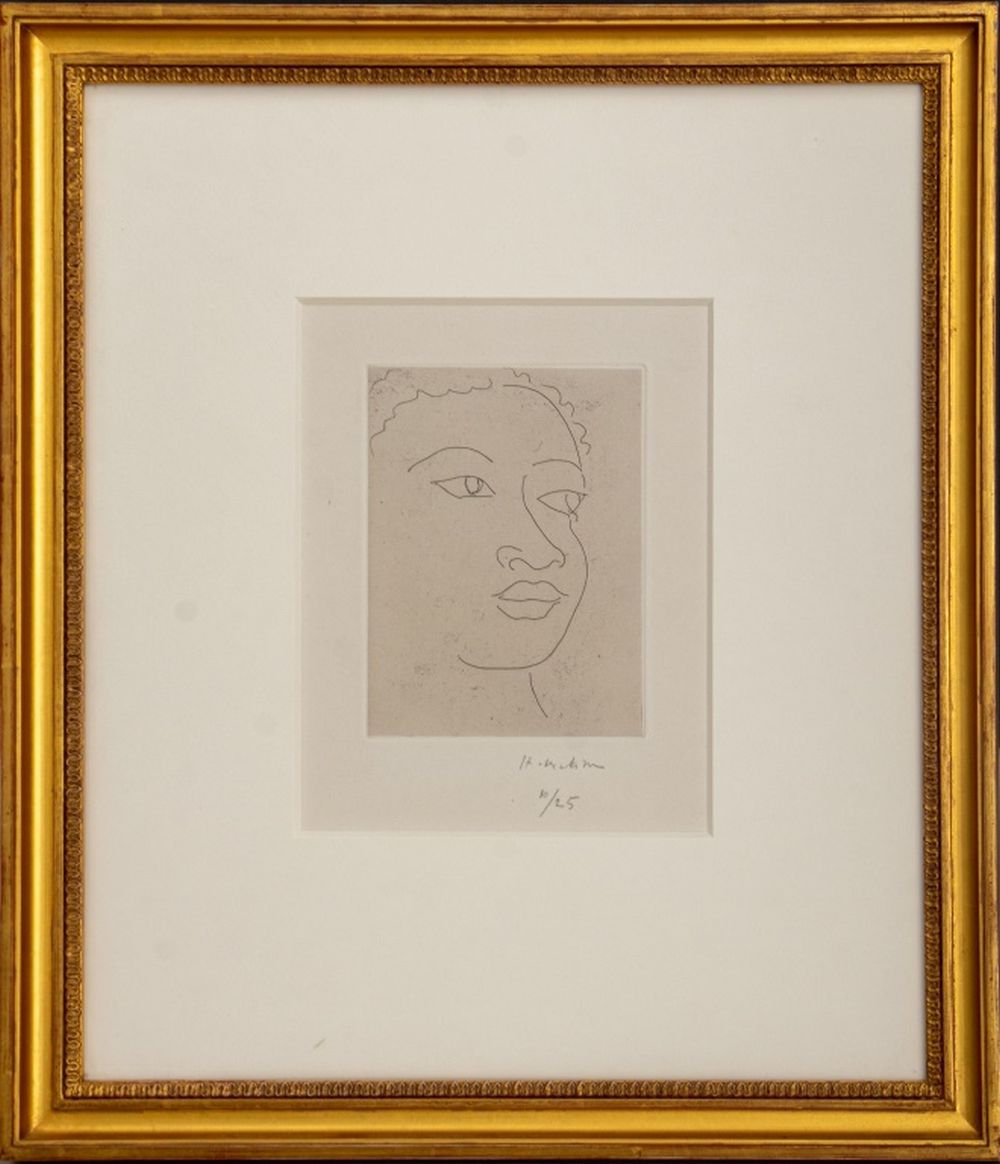 HENRI MATISSE "TETE DE