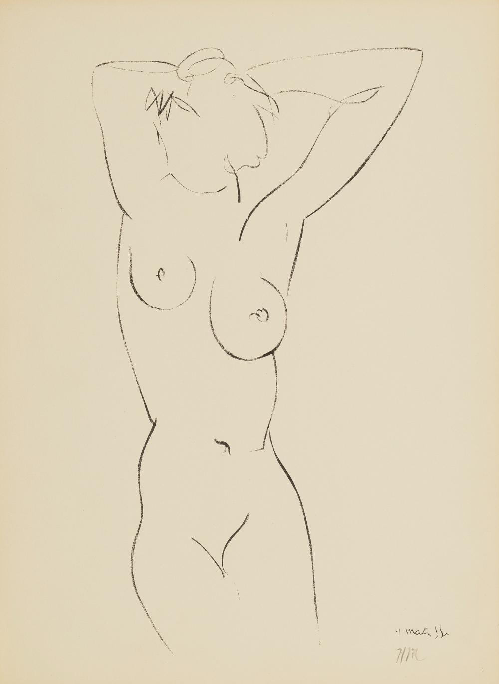 HENRI MATISSE, UNTITLED (NUDE