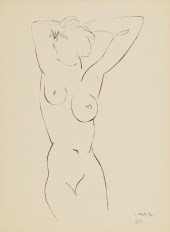 HENRI MATISSE, UNTITLED (NUDE
