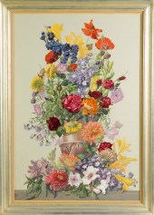 Henri Riter Floral still life