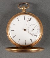 Henri Rosselet 18K gold closed