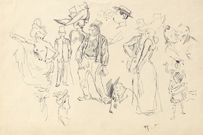 Henri Somm (French 1844-1907)