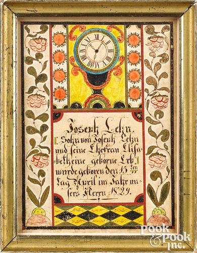 HENRICH LEHN FRAKTUR BIRTH