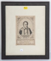 HENRICK HONDIUS. PORTRAIT OF V