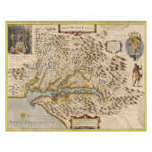 HENRICUS HONDIUS'S MAP OF THE