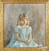 HENRIETTE (HURD) WYETH OIL ON
