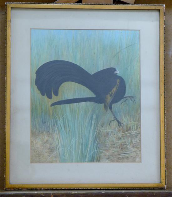 Henrik Gr?nvald watercolour Black