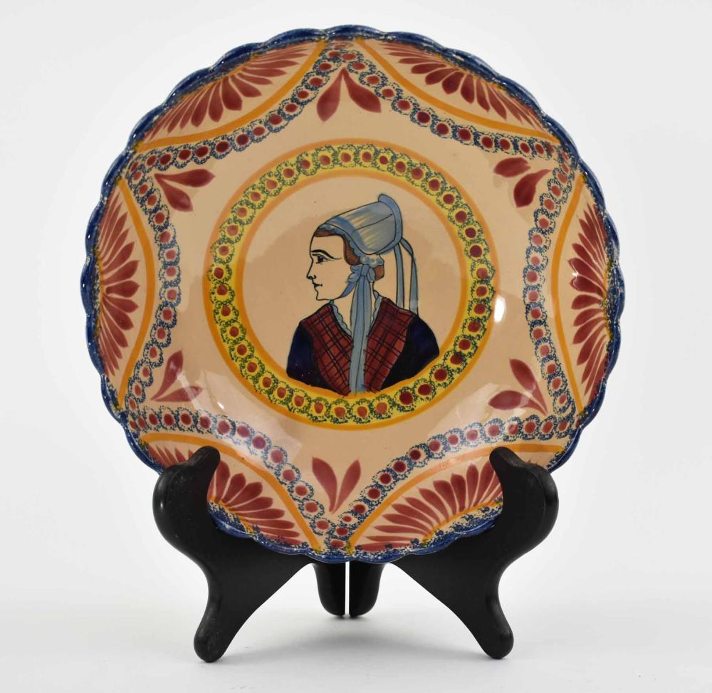 HENRIOT QUIMPER FAIENCE BRETONNE