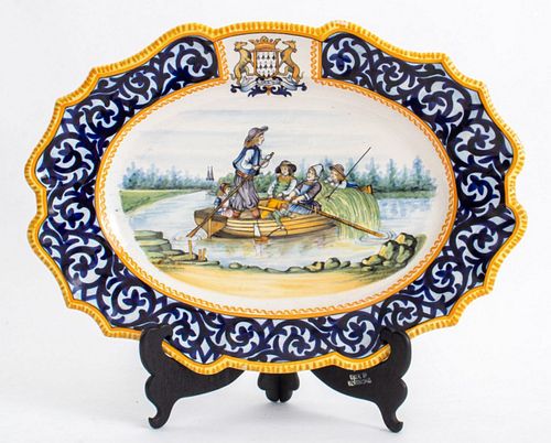 HENRIOT QUIMPER FRENCH BRITTANY