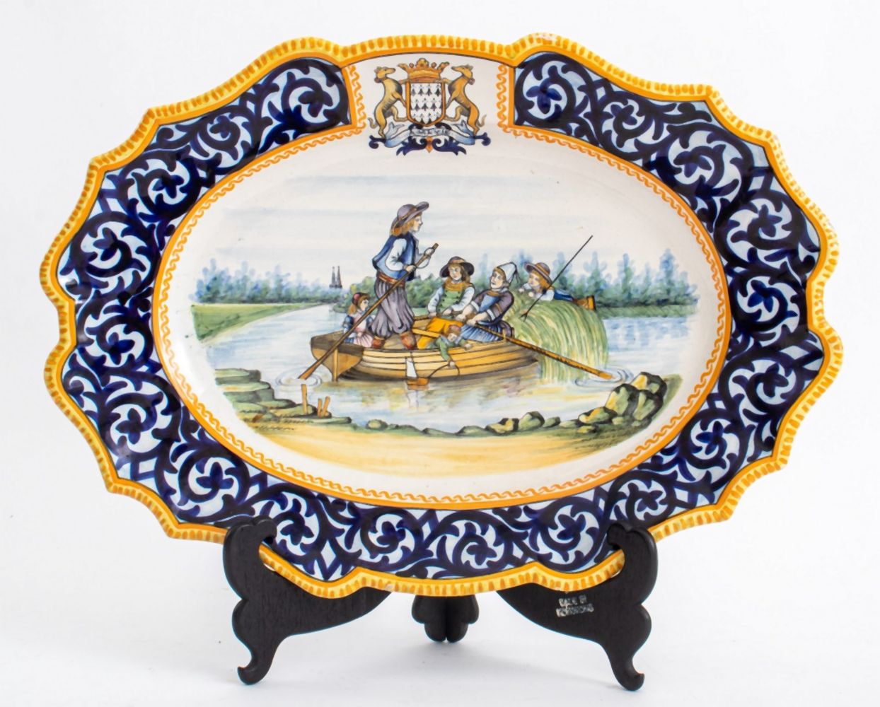 HENRIOT QUIMPER FRENCH CERAMIC