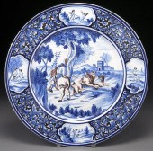 Henriot Quimper pottery charge
