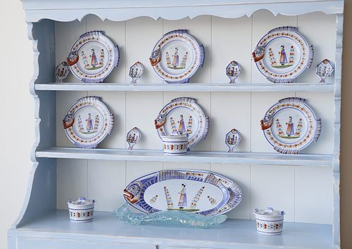 HENROIT QUIMPER CERAMIC FISH