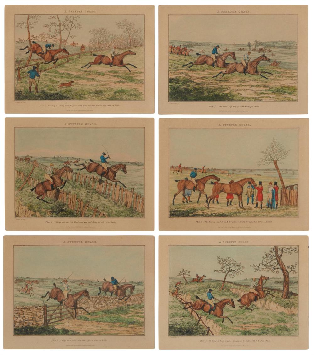 HENRY ALKEN, (1785-1851), SIX