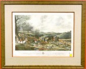 Henry Alken hand colored hunti