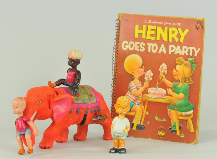 HENRY AND THE MAHOUT ON ELEPHANT