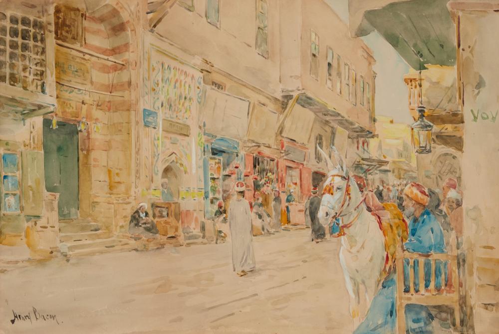 HENRY BACON (1839-1912), STREET
