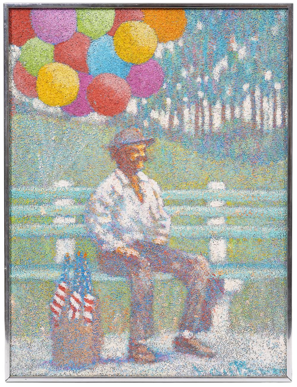 HENRY BENSON 'BALLOON MAN' OIL