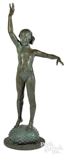 HENRY BERGEBRONZE FOUNTAIN SEA