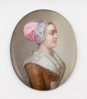 HENRY BUCKER HAND-PAINTED PORC