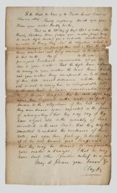 Henry Clay autograph document,