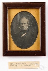 HENRY CLAY DAGUERREOTYPE PHOTO