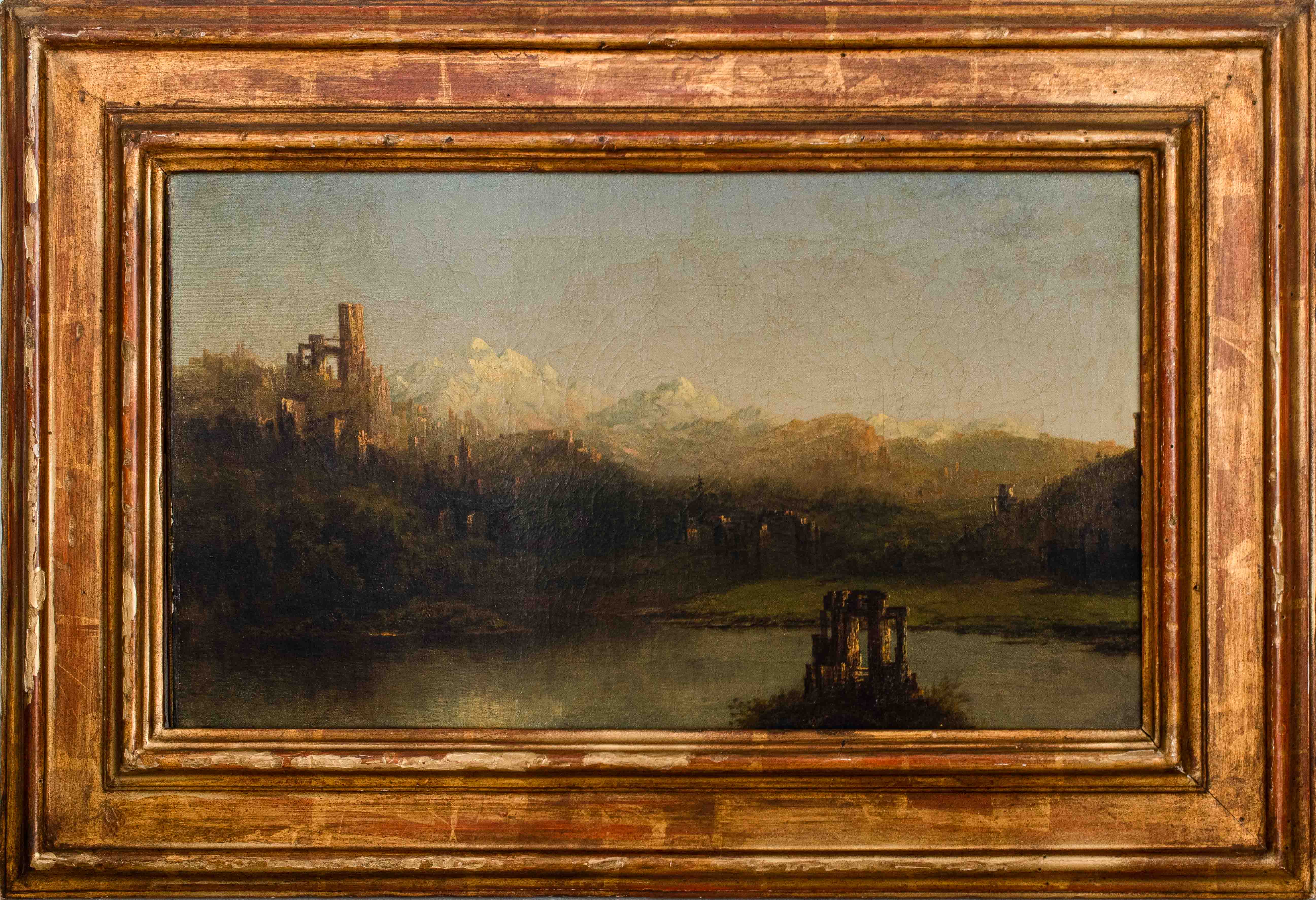 HENRY COLE ATTR. OIL ON CANVAS