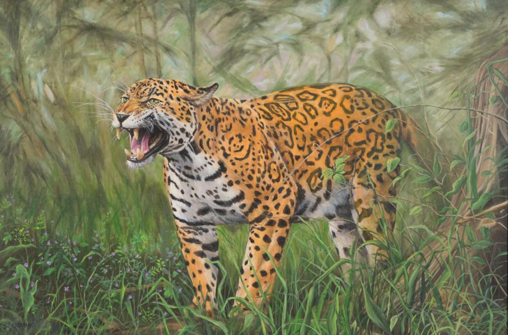HENRY CUSIMANO OIL ON CANVASHENRY