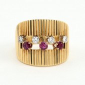 HENRY DUNAY 18KT GOLD, DIAMOND