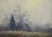 HENRY EDDY CABIN LANDSCAPE PAI