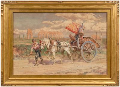 Henry Enrico Coleman watercolor