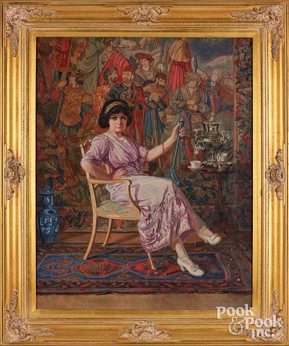 HENRY EUGENE FRITZ, OIL ON CANVAS