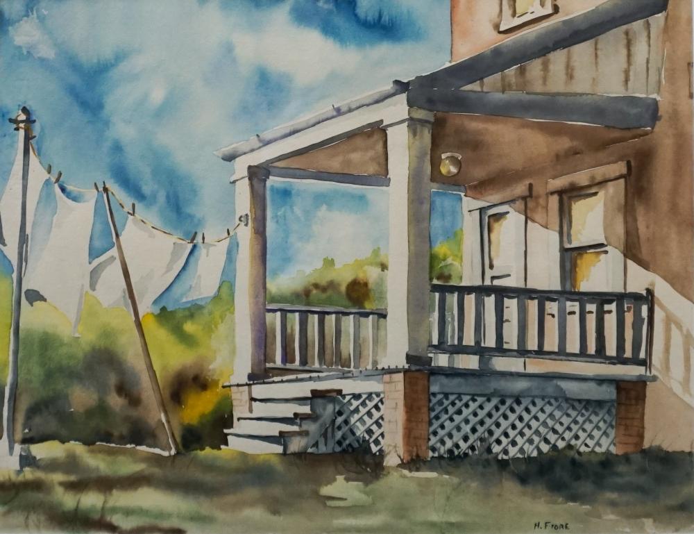 HENRY FIORE, BACK PORCH,
